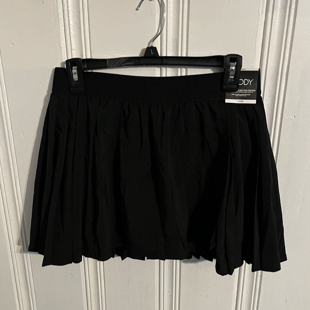 Black Skirt with built in shorts